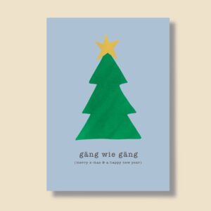Postkarte A6 "gäng wie gäng"